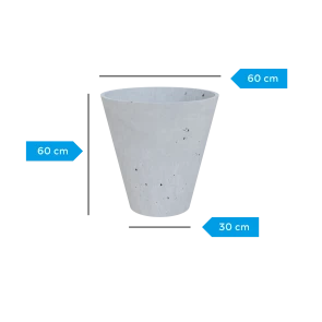 DONICA BETONOWA TALUS D30XG60X60CM