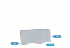 Donica betonowa LINEA 90x22x40cm