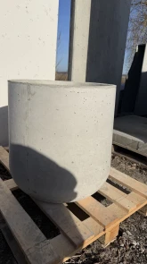 DONICA BETONOWA BOWL F60XH60CM - kolor szary naturalny