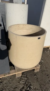 DONICA BETONOWA BOWL F60XH60CM - kolor beżowy 