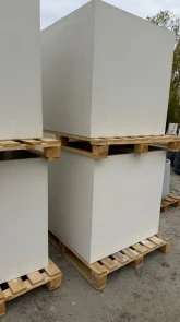 Donica betonowa BLOCK 92x92x92cm KOLOR BIAŁY